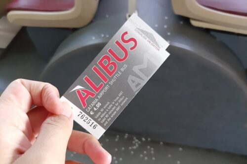 カターニア空港からカターニア市内へ移動するには【ALIBUS】